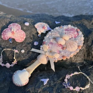 Gương vỏ sò hanmade